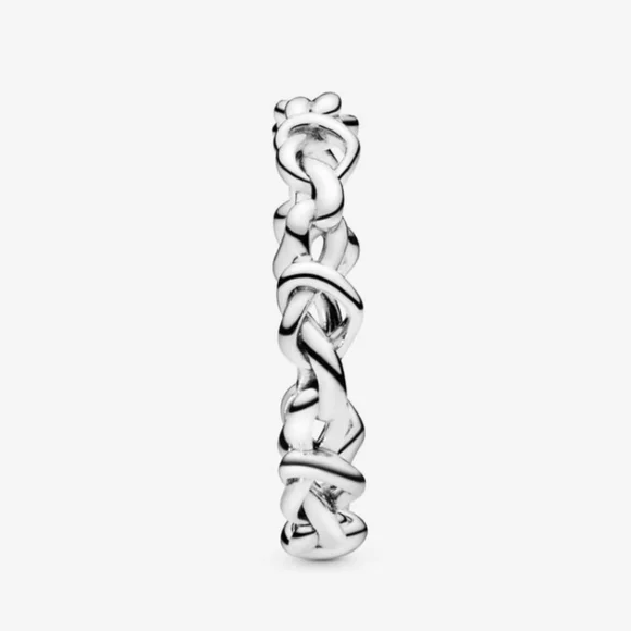 Pandora Knotted Heart Ring Size 7 - Picture 6 of 6
